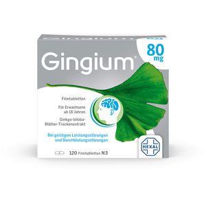 Gingium 80 mg Filmtabletten 120 St 120 St