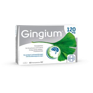 Gingium 120 mg Filmtabletten 60 St