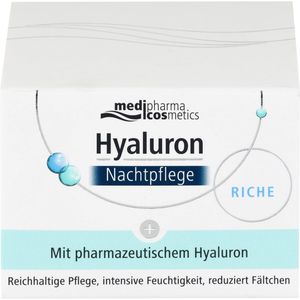 HYALURON NACHTPFLEGE riche Creme im Tiegel