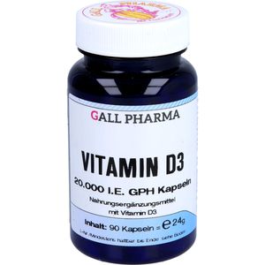 VITAMIN D3 20.000 I.E. GPH Kapseln