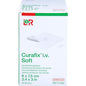 CURAFIX i.v. Soft Kanülenfixierpfl.6x7,5 cm