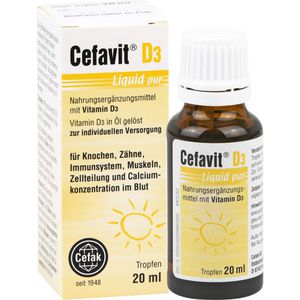 CEFAVIT D3 Liquid pur Tropfen zum Einnehmen