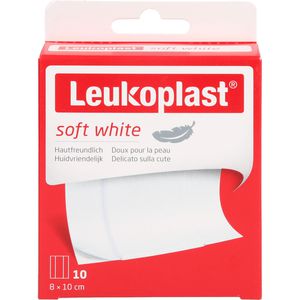 LEUKOPLAST soft white Pflaster 8x10 cm