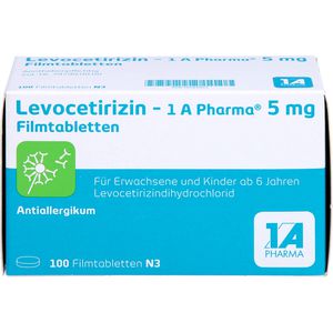 Levocetirizin-1A Pharma 5 mg Filmtabletten 100 St 100 St