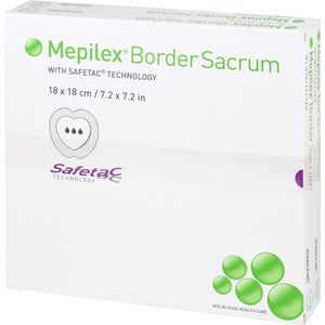 MEPILEX Border Sacrum Schaumverb.18x18 cm steril