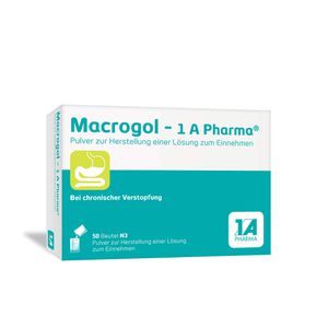 MACROGOL-1A Pharma Plv.z.Her.e.Lsg.z.Einnehmen