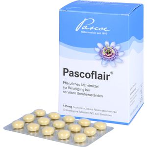 Pascoflair überzogene Tabletten 90 St - zur Beruhigung mit Passionsblumenkraut - gegen Unruhezustände - Pascoe pharmazeutische Präparate