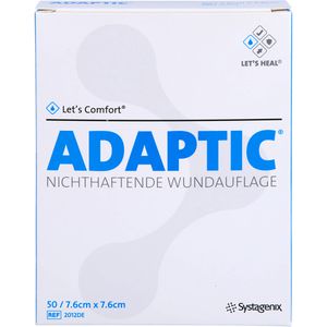 ADAPTIC 7,6x7,6 cm feuchte Wundauflage 2012DE