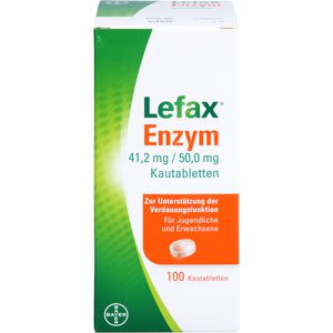 LEFAX Enzym Kautabletten