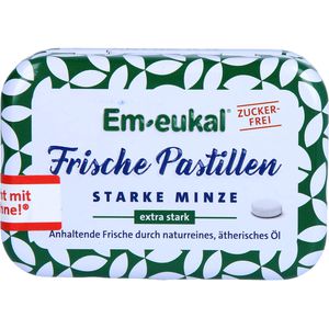     EM-EUKAL Frische Pastillen starke Minze zuckerfrei
