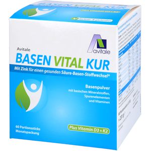 BASEN VITAL KUR plus Vitamin D3+K2 Pulver