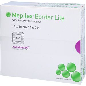 MEPILEX Border Lite Schaumverb.10x10 cm steril