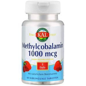 VITAMIN B12 METHYLCOBALAMIN 1000 μg KAL Tabletten