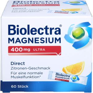     BIOLECTRA Magnesium 400 mg ultra Direct Zitrone
