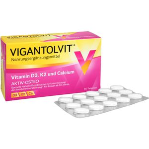 VIGANTOLVIT Vitamin D3 K2 Calcium Filmtabletten