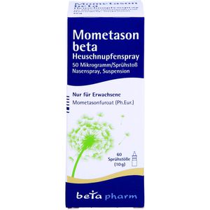 MOMETASON beta Heuschnupfenspray 50μg/Sp.60 Sp.St