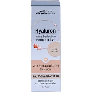     HYALURON NUDE Perfect.Fluid getönt hell.HT LSF 20
