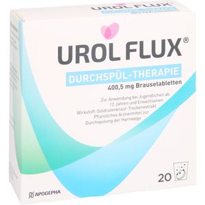 UROL FLUX Durchspül-Therapie Brausetabletten