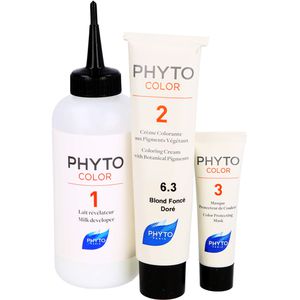 PHYTOCOLOR 6.3 dunkles Goldbraun ohne Ammoniak