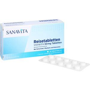REISETABLETTEN Sanavita 50 mg Tabletten