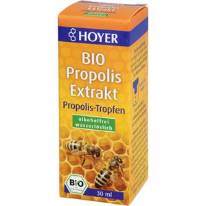 HOYER Propolis Extrakt Bio alkoholfrei wasserlösl.