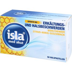 ISLA MED akut Zitrus-Honig Pastillen