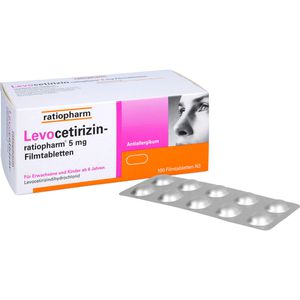 LEVOCETIRIZIN-ratiopharm 5 mg Filmtabletten