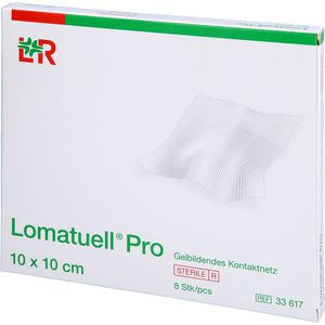 Lomatuell Pro 10x10 cm steril 8 St