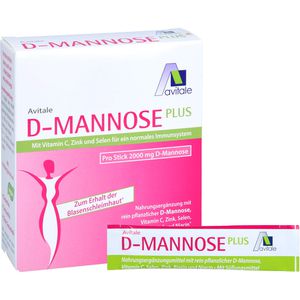 D-MANNOSE Plus 2000 mg m.Vit.u.Mineralstof.Sticks