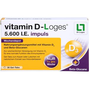 VITAMIN D-LOGES 5.600 I.E. impuls Wochendepot KTA