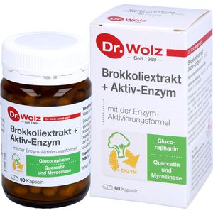 BROKKOLI EXTRAKT+Aktiv-Enzym Dr.Wolz msr.Kaps.