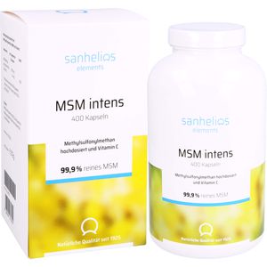 SANHELIOS MSM Kapseln intens 1600 mg