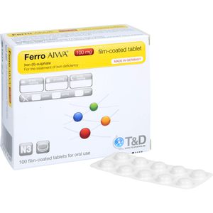 FERRO AIWA 100 mg Filmtabletten