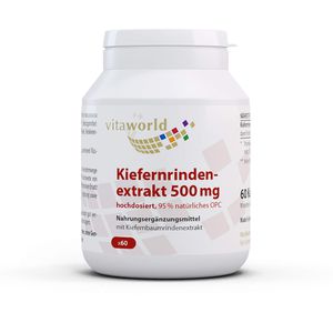 KIEFERNRINDENEXTRAKT 500 mg 95% OPC Kapseln
