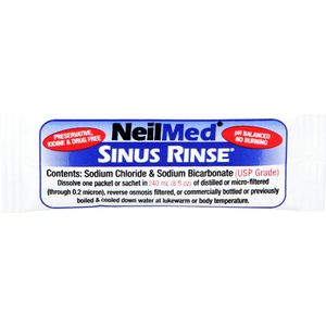NEILMED Sinus Rinse Nasenspülsalz Dosierbeutel