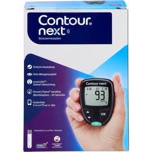 Contour Next Neu Set Blutzuckermessgerät mg/dl 1 St