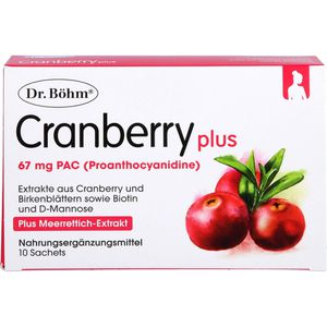 Dr.Böhm Cranberry plus Granulat 10 St
