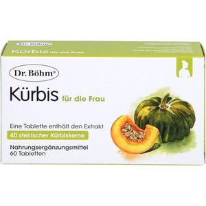 Dr.Böhm Kürbis für die Frau Tabletten 60 St