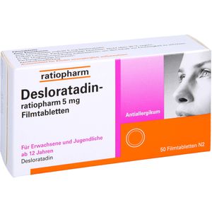 DESLORATADIN-ratiopharm 5 mg Filmtabletten