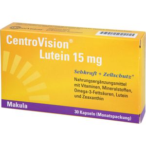 CENTROVISION Lutein 15 mg Kapseln