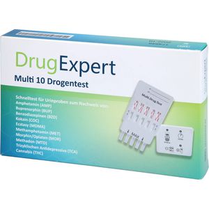 DRUGEXPERT 10 Drogentest:10 Parameter
