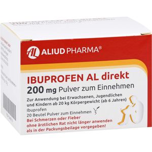 IBUPROFEN AL direkt 200 mg Pulver zum Einnehmen