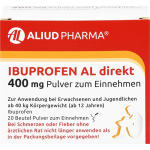     IBUPROFEN AL direkt 400 mg Pulver zum Einnehmen
