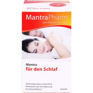 Mantra für den Schlaf Kapseln 60 St Beruhigung Schlafqualität Baldrianwurzelextrakt