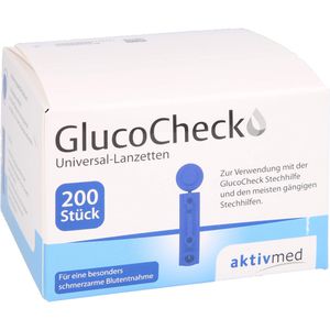 Glucocheck Lanzetten Universal 200 St 200 St