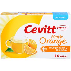 CEVITT immun heiße Orange zuckerfrei Granulat