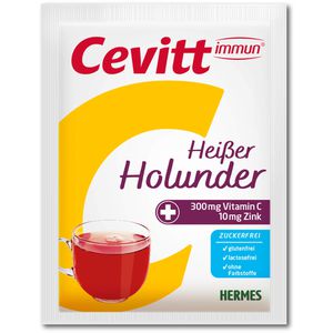 CEVITT immun heißer Holunder zuckerfrei Granulat