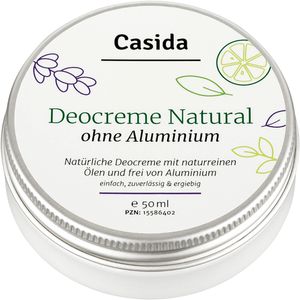 Casida DEO CREME ohne Aluminium natural