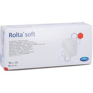 Rolta soft Synth.-Wattebinde 10 cmx3 m 6 St 6 St