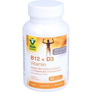 B12+D3 Vitamin Lutschtabletten